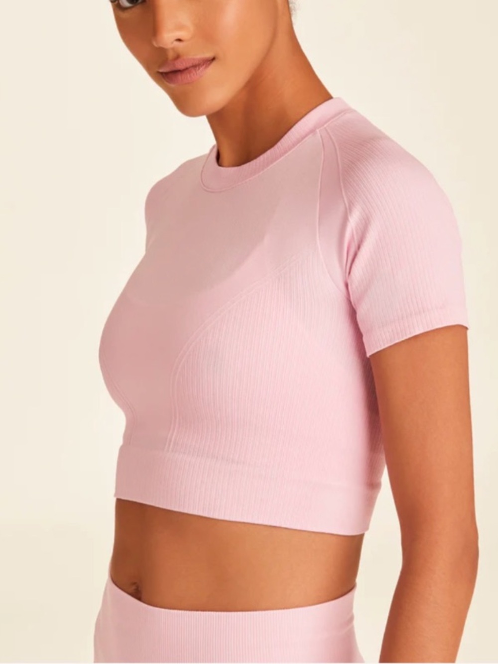 Alala Barre Seamless Tee - Pink